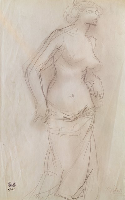 ヌード 作： Auguste Rodin